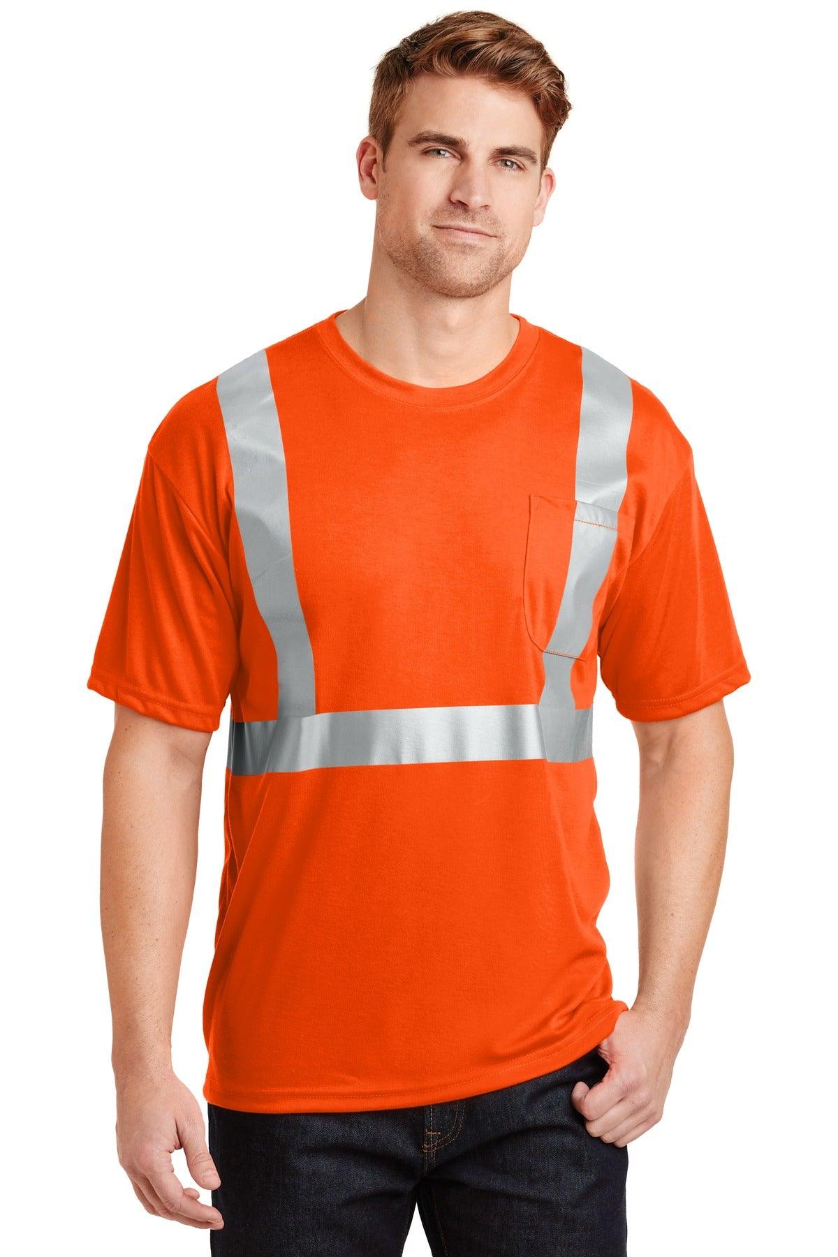 CornerStone - ANSI 107 Class 2 Safety T-Shirt. CS401 - Dresses Max