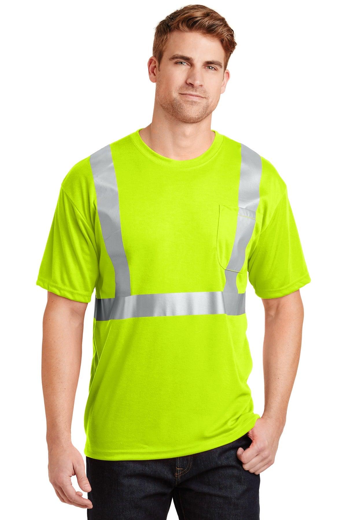 CornerStone - ANSI 107 Class 2 Safety T-Shirt. CS401 - Dresses Max