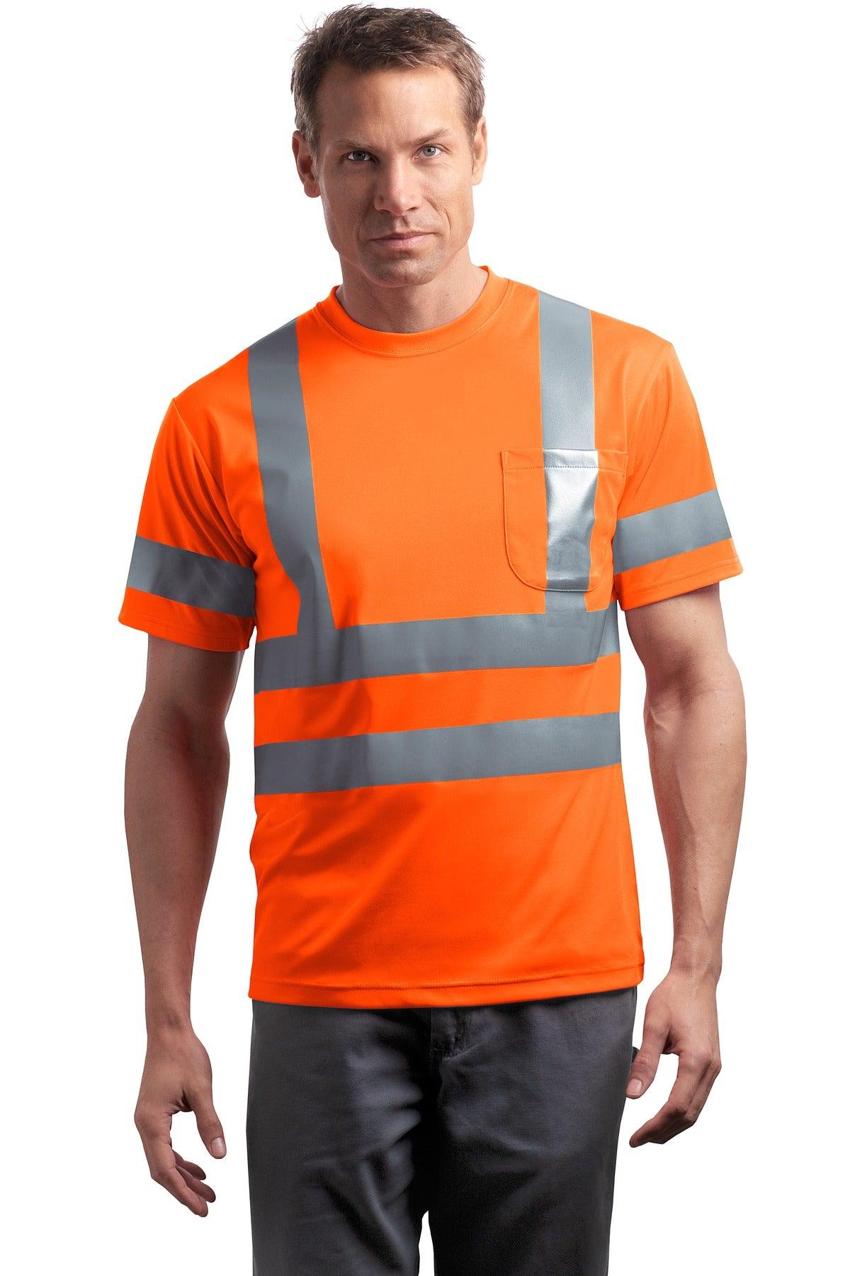 CornerStone - ANSI 107 Class 3 Short Sleeve Snag-Resistant Reflective T-Shirt. CS408 - Dresses Max