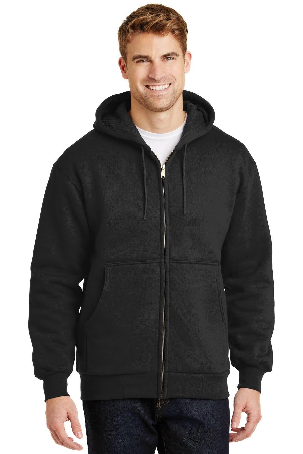 CornerStone - Heavyweight Full-Zip Hooded Sweatshirt with Thermal Lining. CS620 - Dresses Max