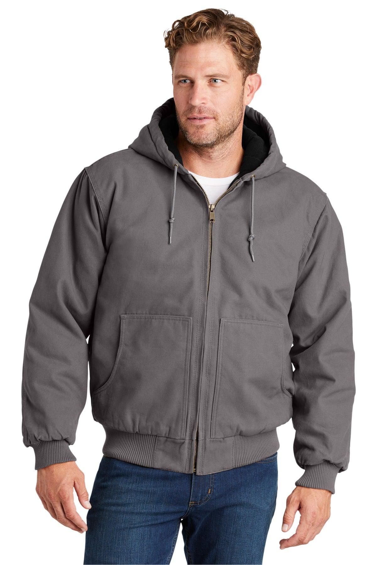 CornerStone Washed Duck Cloth Insulated Hooded Work Jacket. CSJ41 - Dresses Max