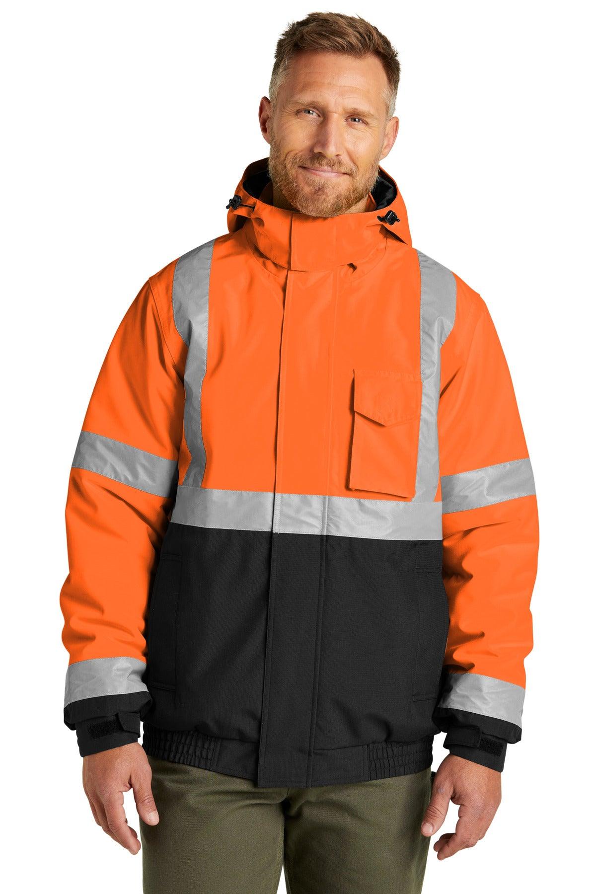 CornerStone ANSI 107 Class 3 Economy Waterproof Insulated Bomber Jacket CSJ500 - Dresses Max