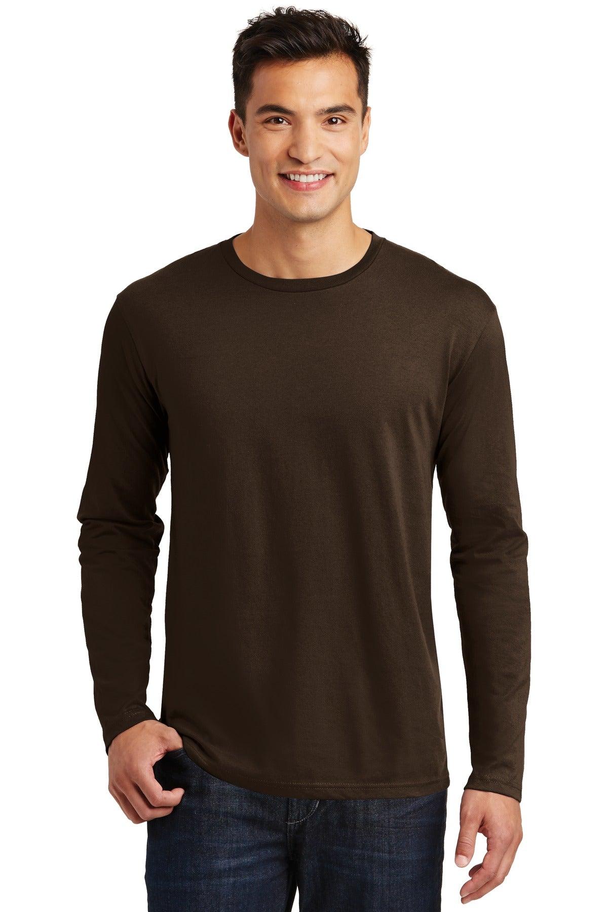 District Perfect Weight Long Sleeve Tee. DT105 - Dresses Max
