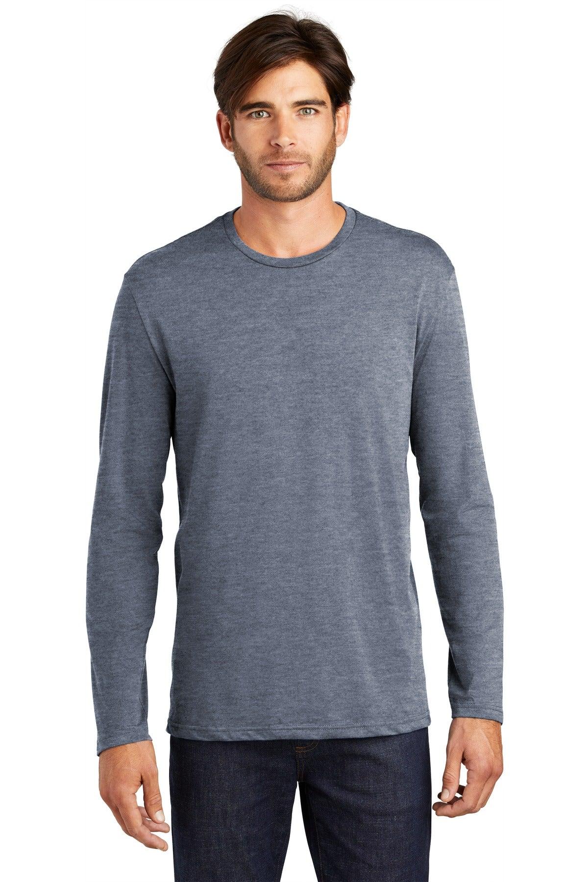 District Perfect Weight Long Sleeve Tee. DT105 - Dresses Max