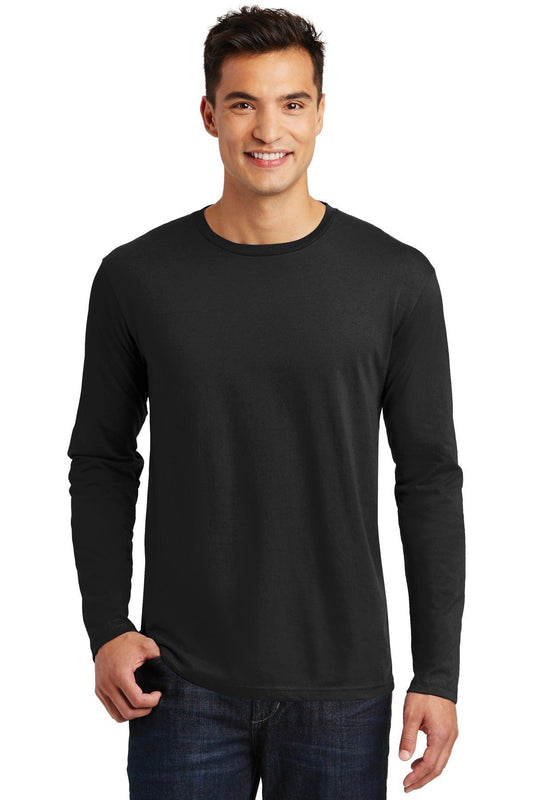 District Perfect Weight Long Sleeve Tee. DT105 - Dresses Max