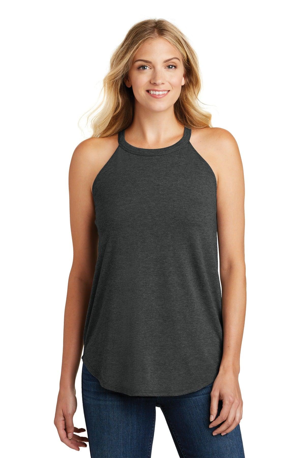District Women's Perfect Tri Rocker Tank. DT137L - Dresses Max