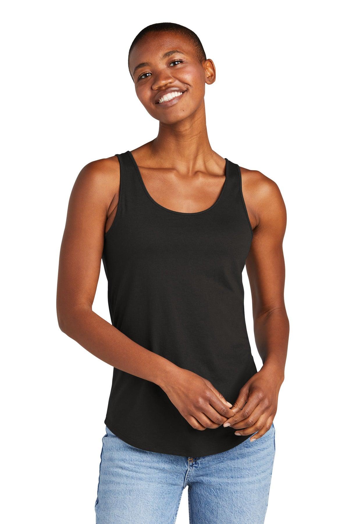 District Women's Perfect Tri Relaxed Tank DT151 - Dresses Max