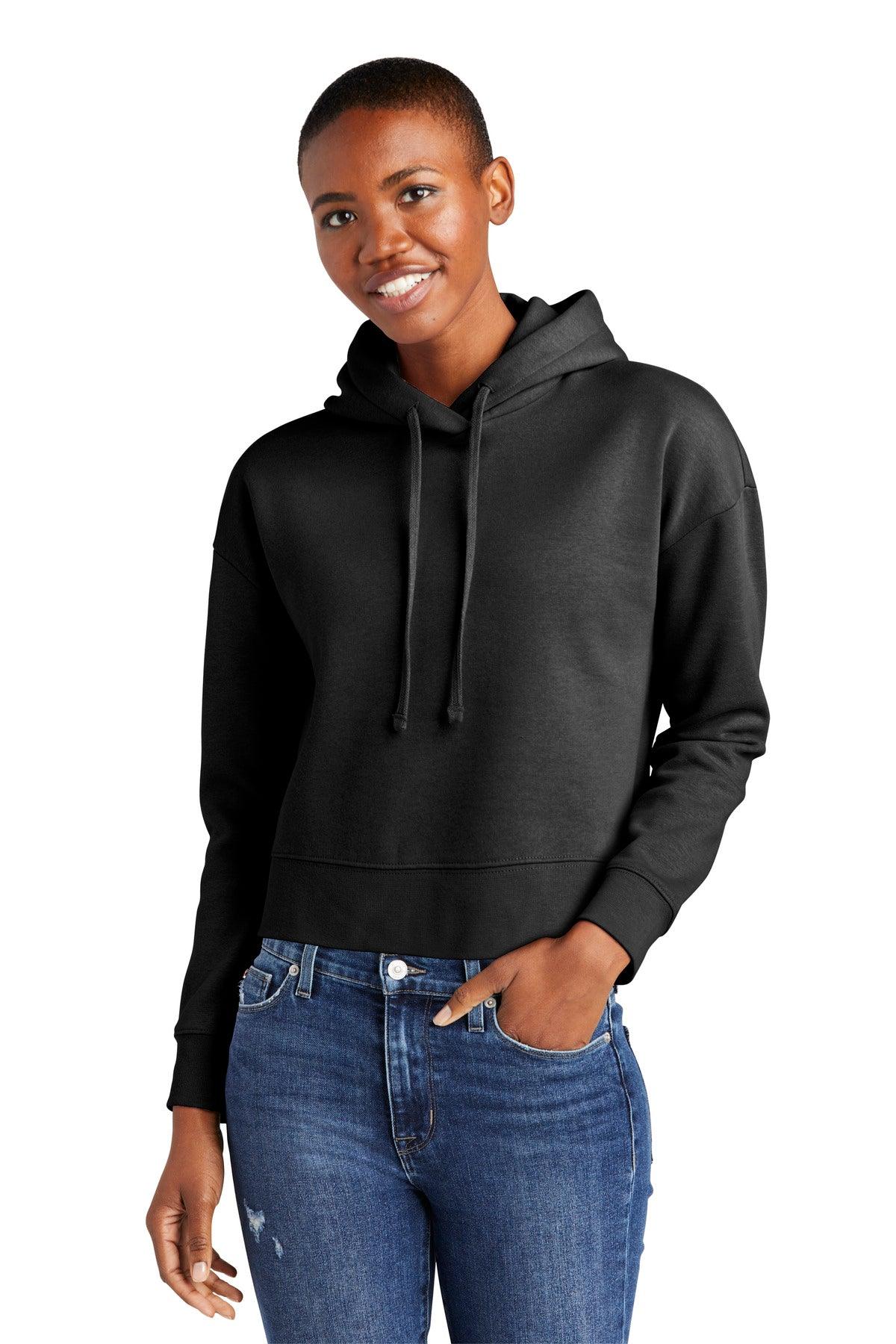 District Women's V.I.T. Fleece Hoodie DT6101 - Dresses Max