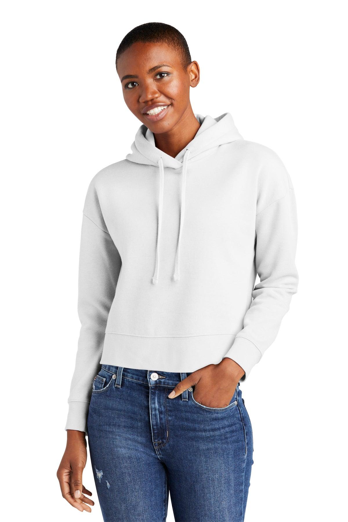 District Women's V.I.T. Fleece Hoodie DT6101 - Dresses Max