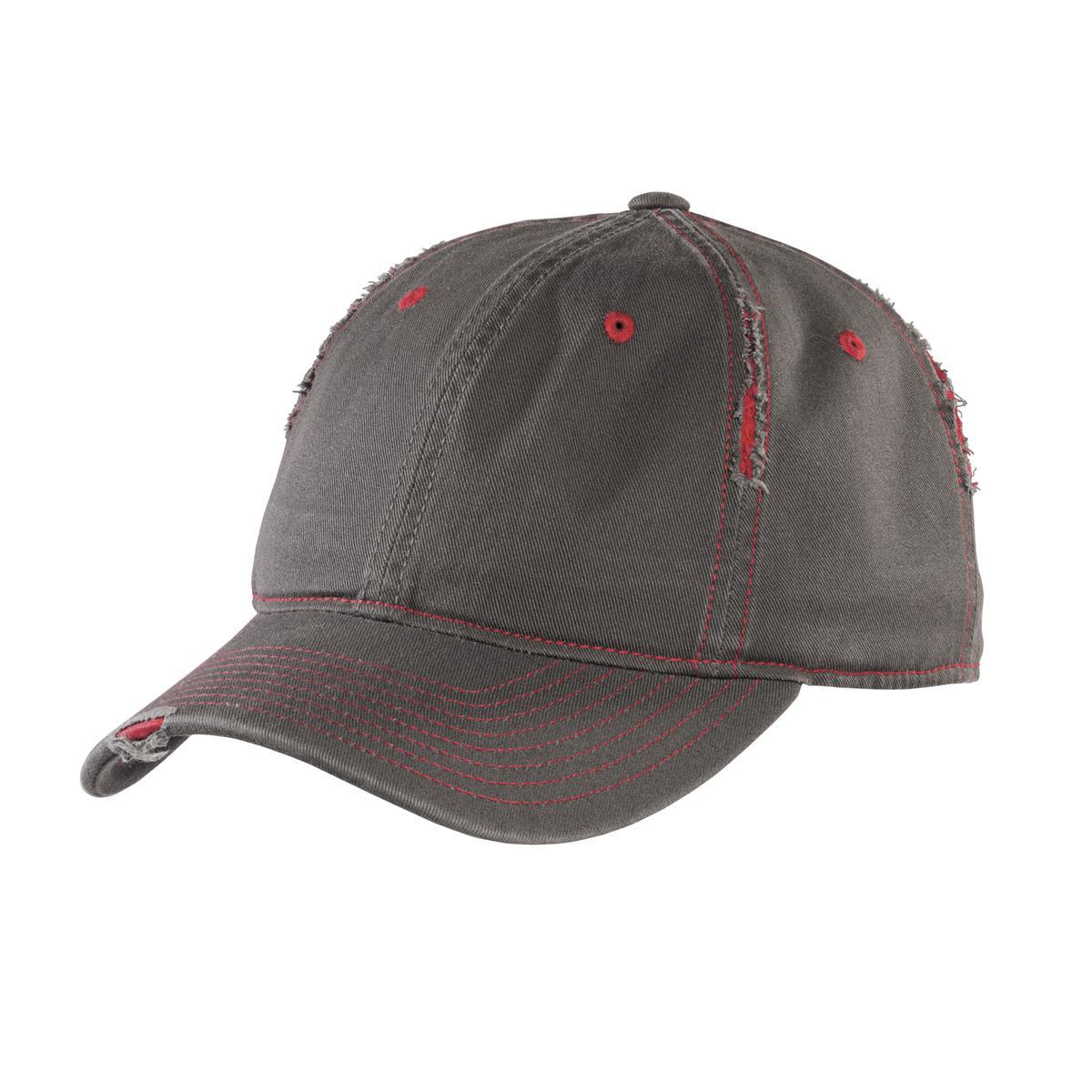 District Rip and Distressed Cap DT612 - Dresses Max
