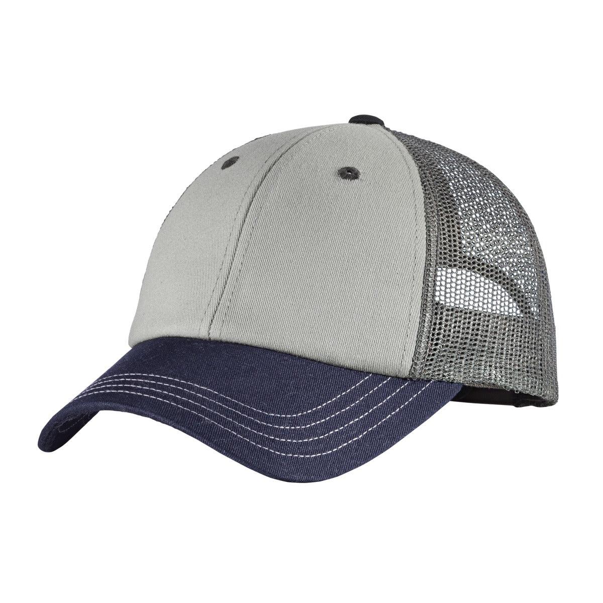 District Tri-Tone Mesh Back Cap DT616 - Dresses Max