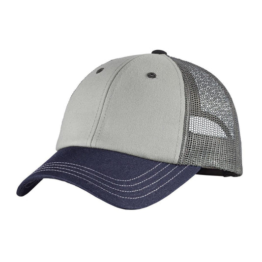 District Tri-Tone Mesh Back Cap DT616 - Dresses Max