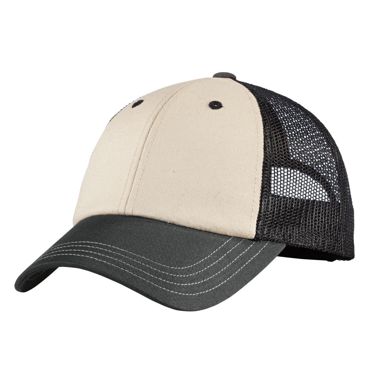 District Tri-Tone Mesh Back Cap DT616 - Dresses Max