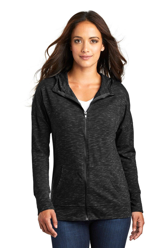 District Women's Medal Full-Zip Hoodie. DT665 - Dresses Max