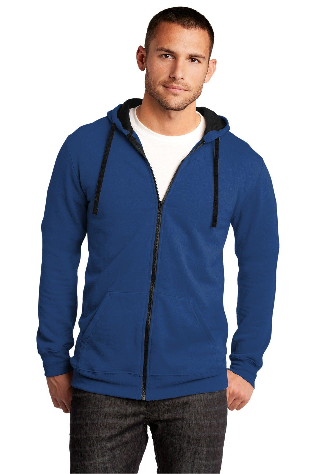 District The Concert Fleece Full-Zip Hoodie. DT800 - Dresses Max