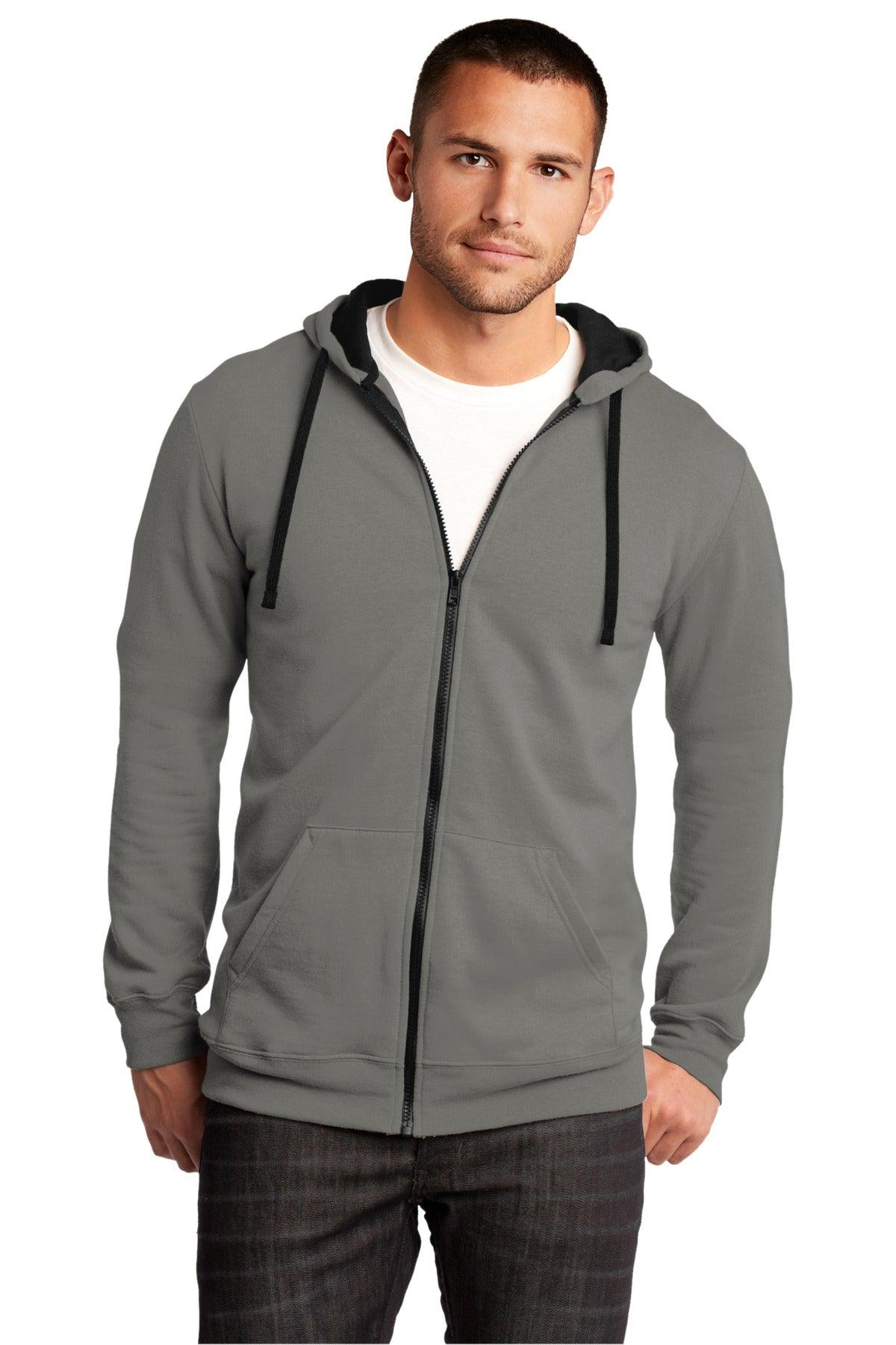 District The Concert Fleece Full-Zip Hoodie. DT800 - Dresses Max