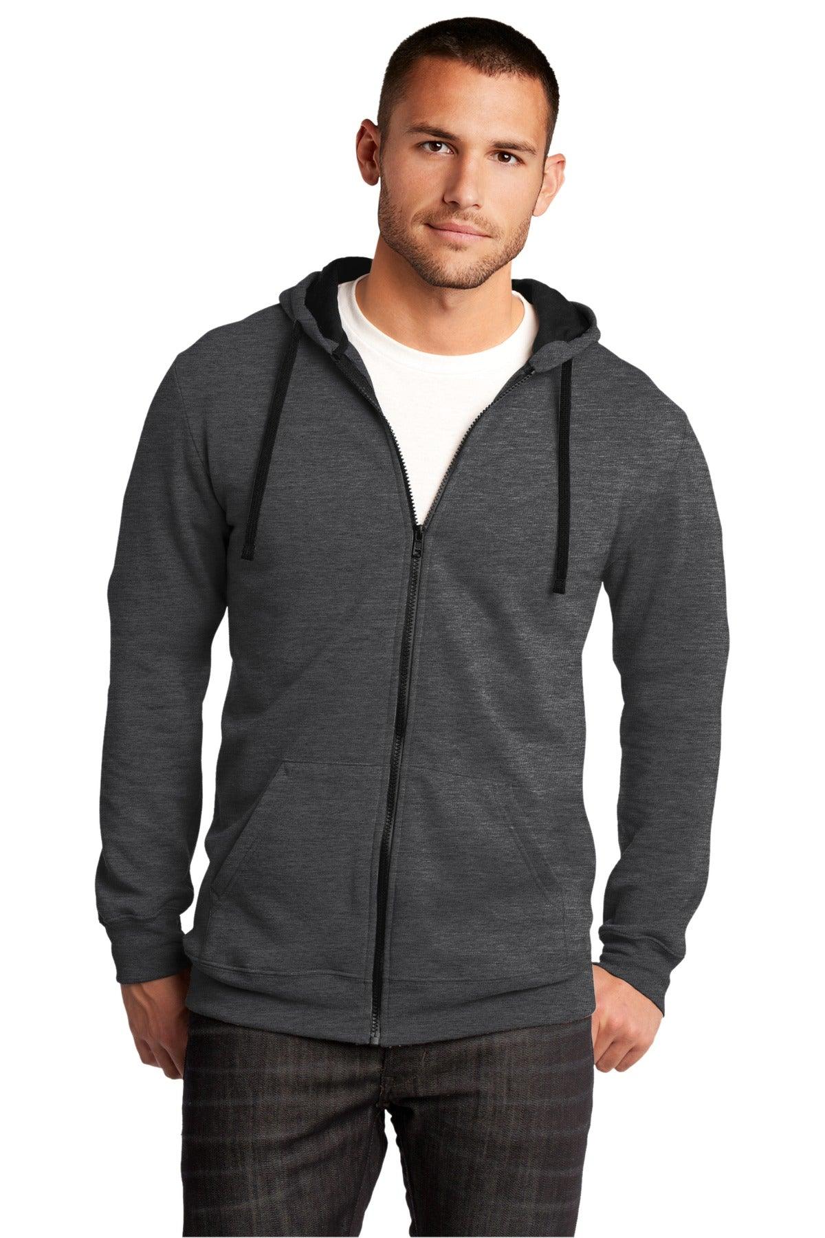 District The Concert Fleece Full-Zip Hoodie. DT800 - Dresses Max