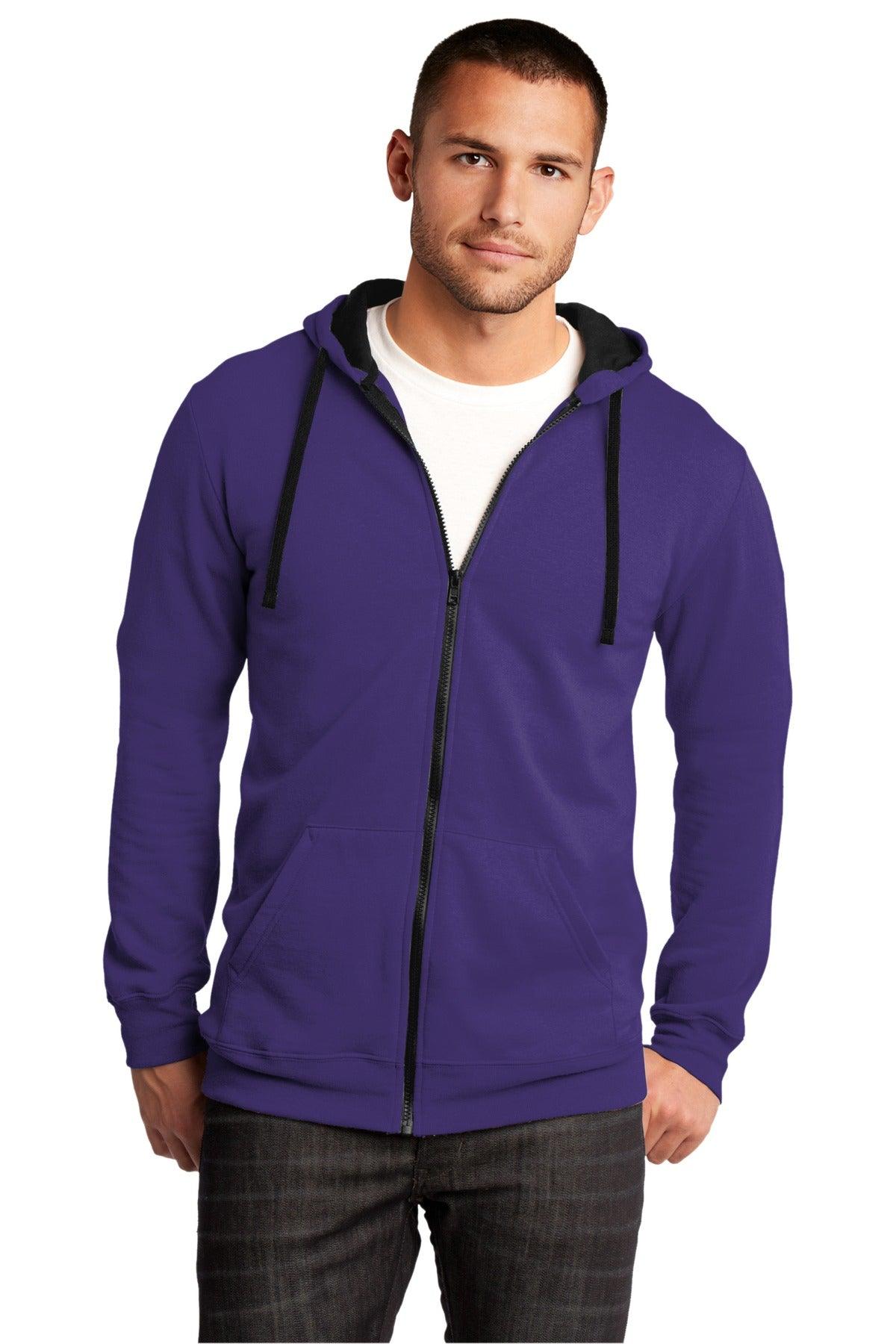 District The Concert Fleece Full-Zip Hoodie. DT800 - Dresses Max