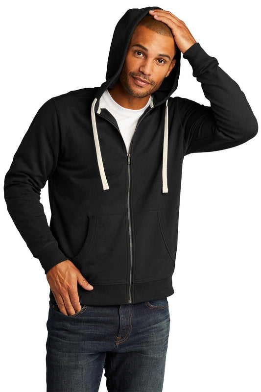 District Re-Fleece Full-Zip Hoodie DT8102 - Dresses Max