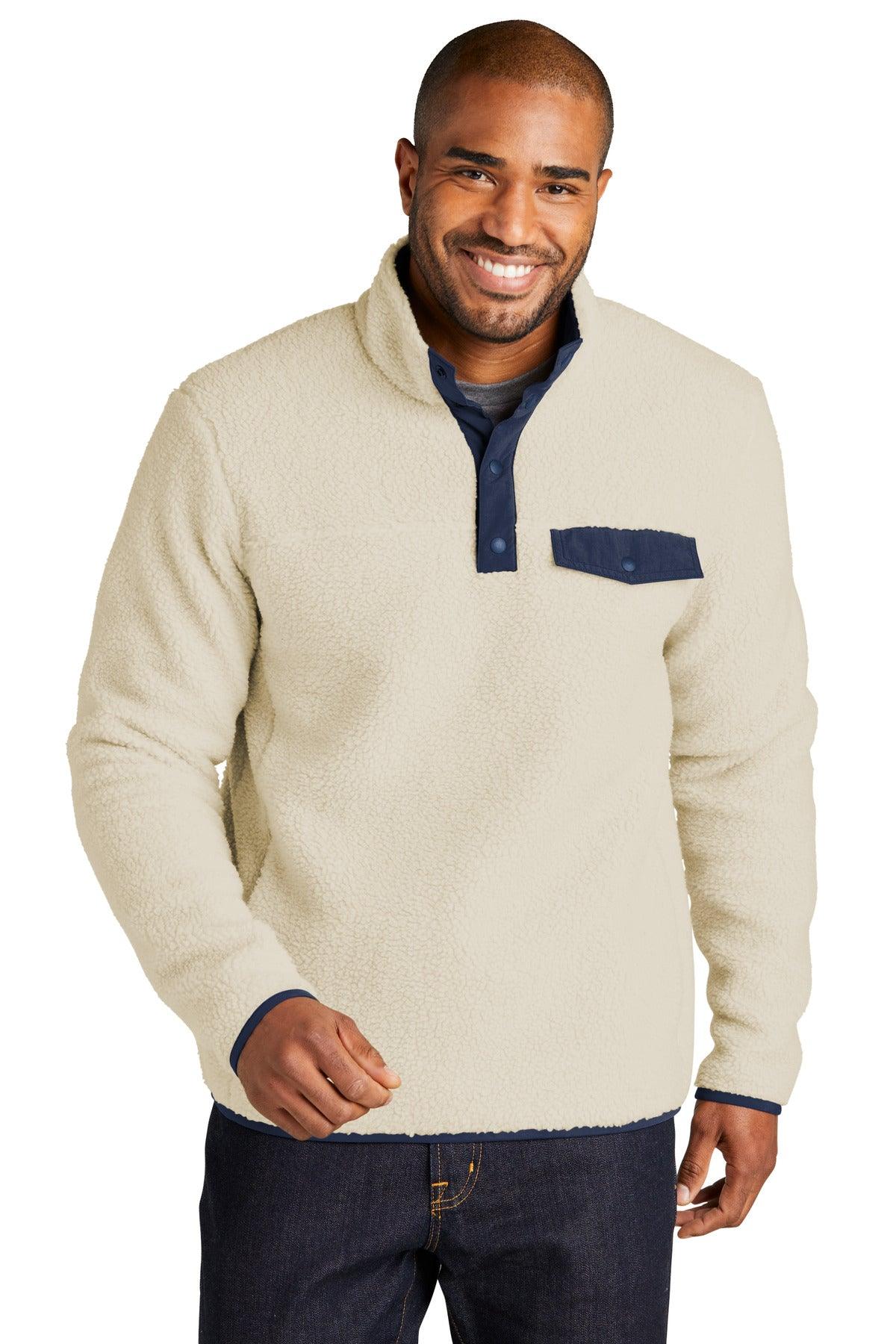 Port Authority Camp Fleece Snap Pullover F140 - Dresses Max
