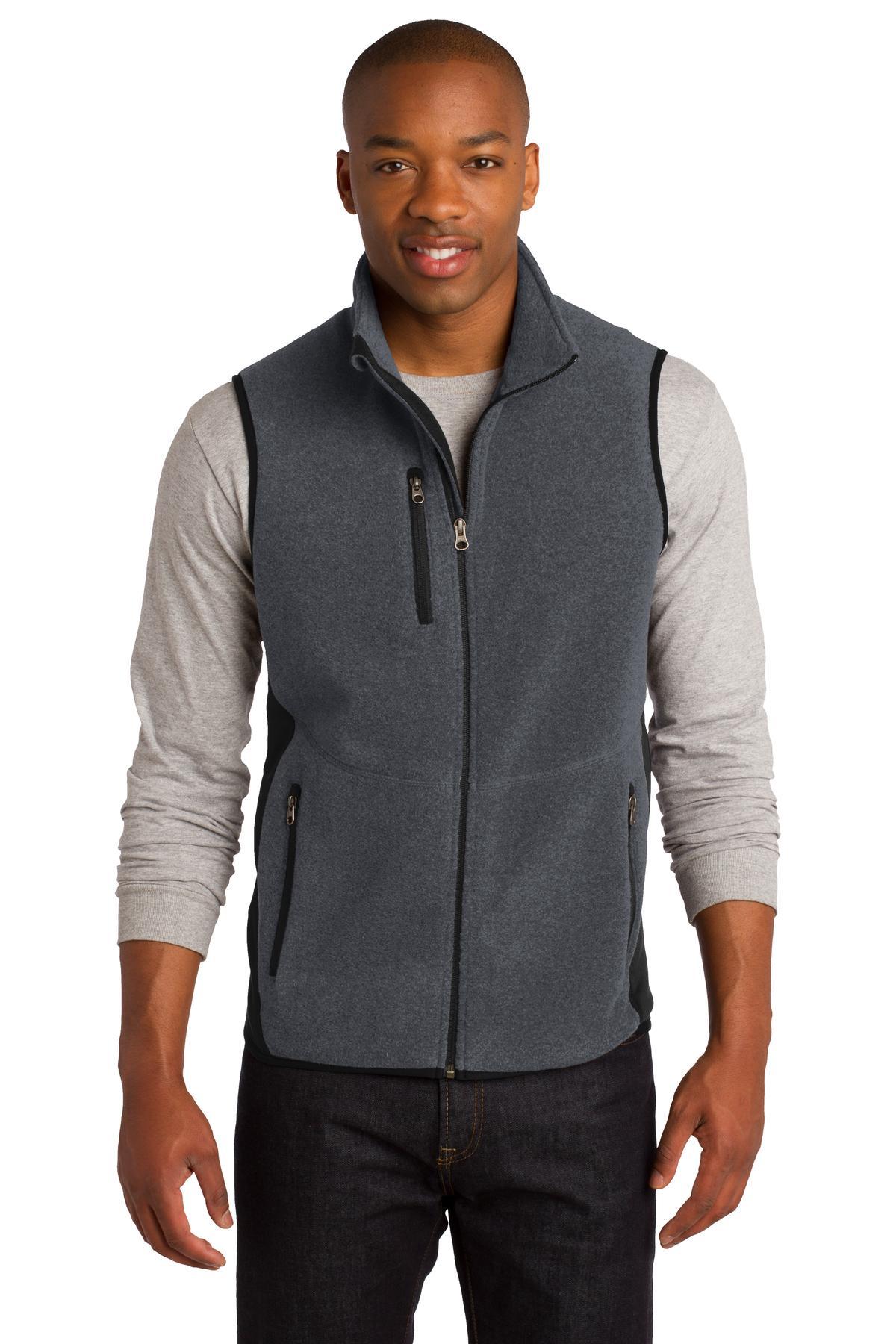 Port Authority R-Tek Pro Fleece Full-Zip Vest. F228 - Dresses Max