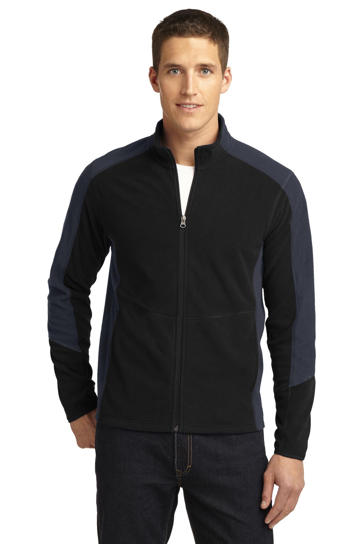 Port Authority Colorblock Microfleece Jacket. F230 - Dresses Max