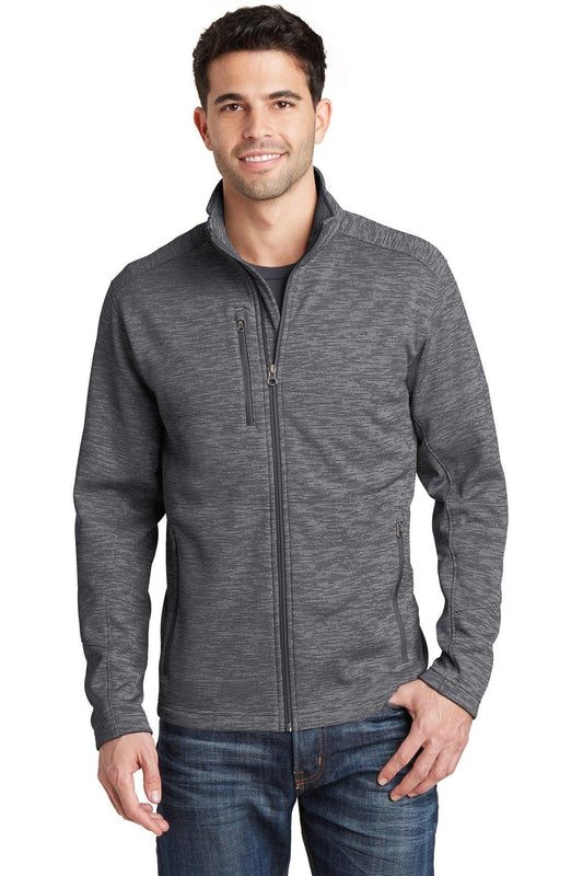 Port Authority Digi Stripe Fleece Jacket. F231 - Dresses Max