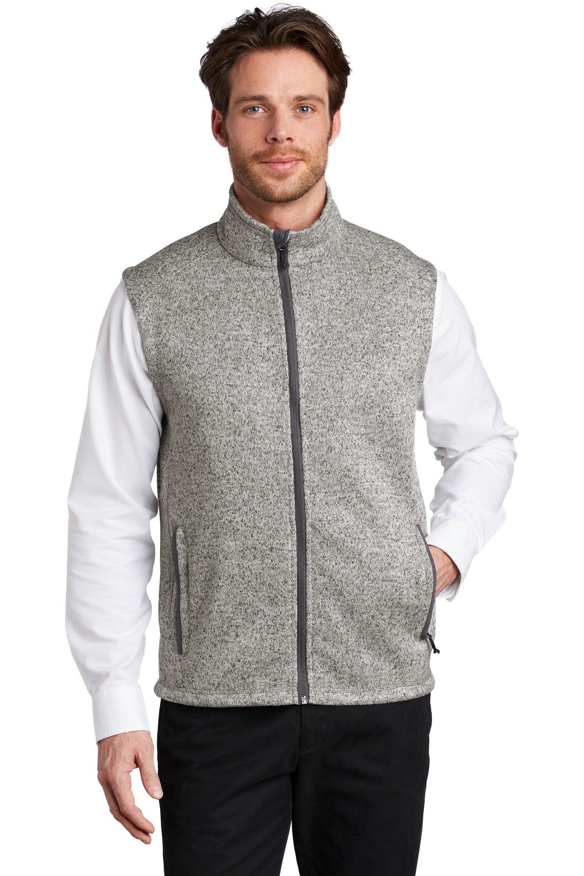 Port Authority Sweater Fleece Vest F236 - Dresses Max
