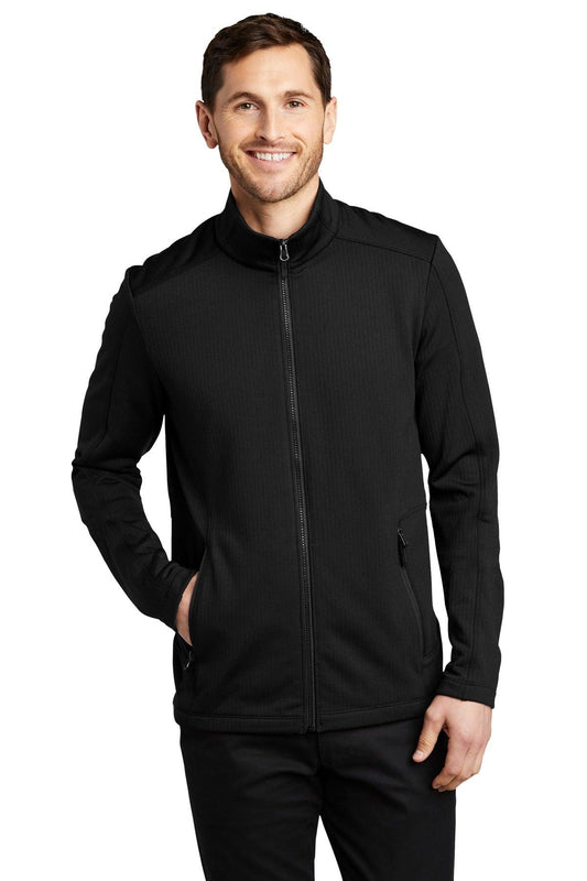 Port Authority Grid Fleece Jacket. F239 - Dresses Max