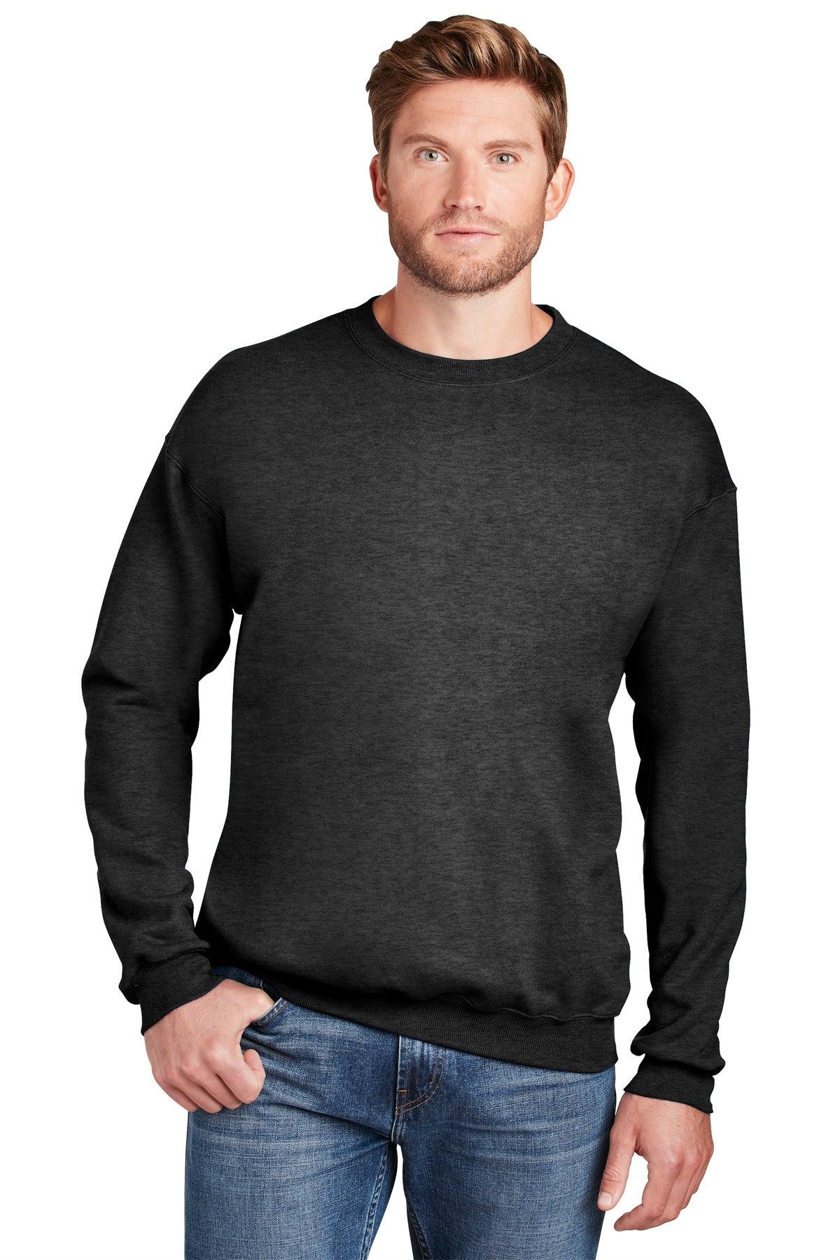 Hanes Ultimate Cotton - Crewneck Sweatshirt. F260 - Dresses Max