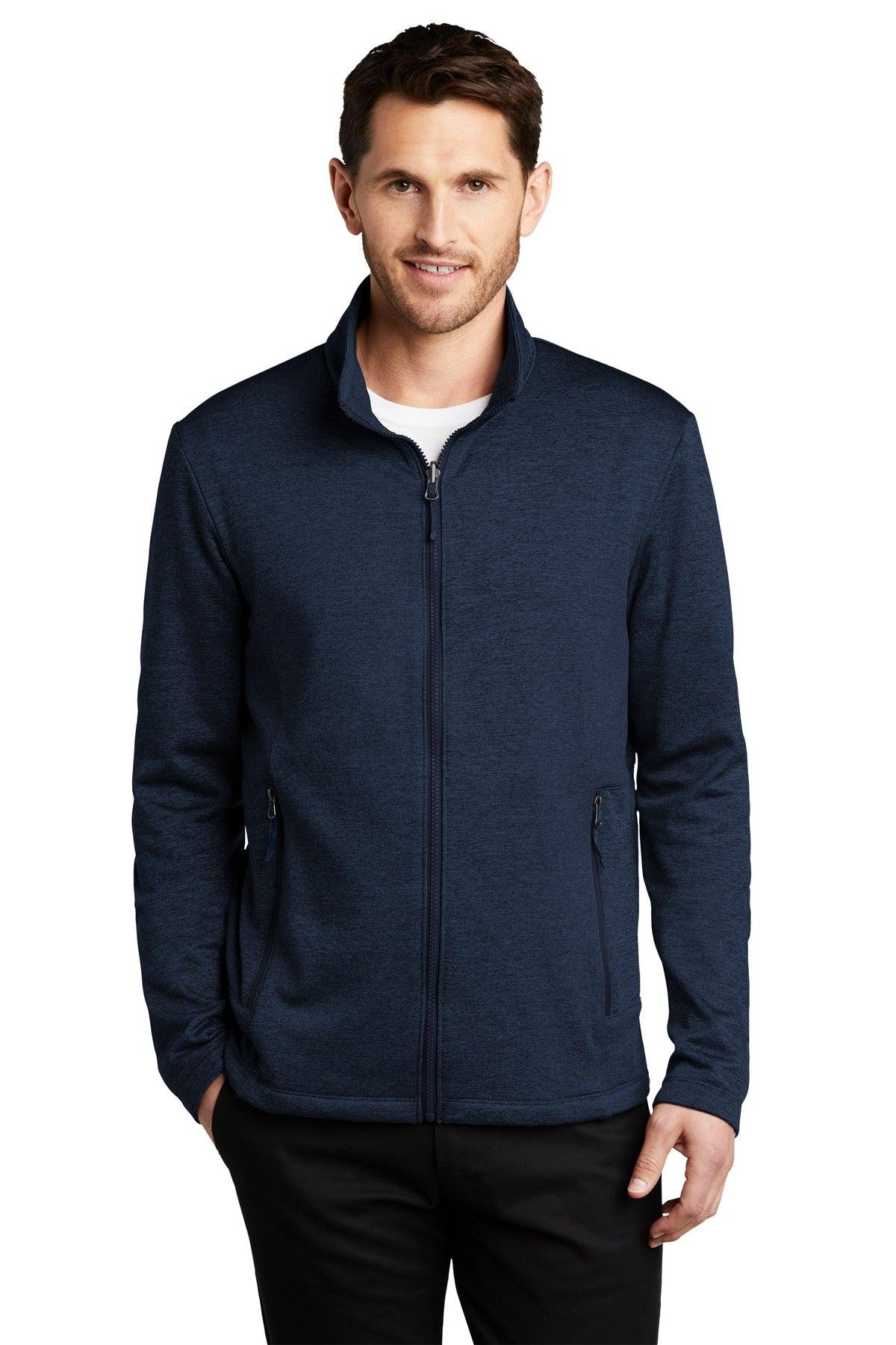 Port Authority Collective Striated Fleece Jacket. F905 - Dresses Max