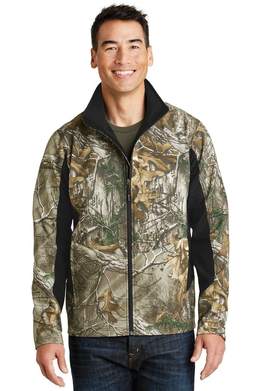 Port Authority Camouflage Colorblock Soft Shell. J318C - Dresses Max