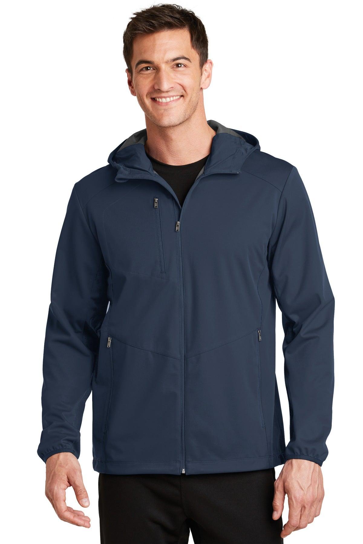 Port Authority Active Hooded Soft Shell Jacket. J719 - Dresses Max