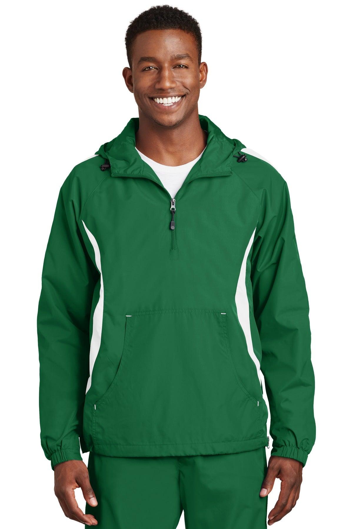 Sport-Tek Colorblock Raglan Anorak. JST63 - Dresses Max