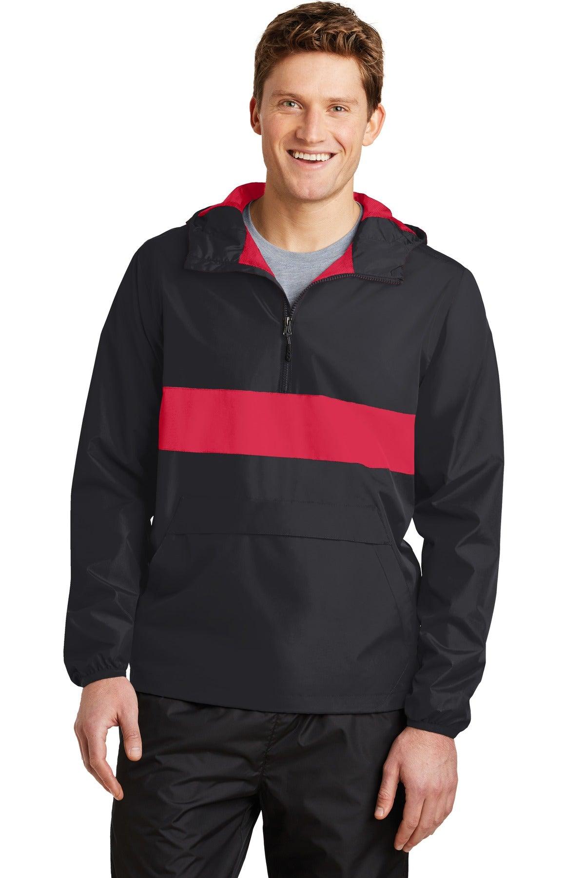 Sport-Tek Zipped Pocket Anorak. JST65 - Dresses Max
