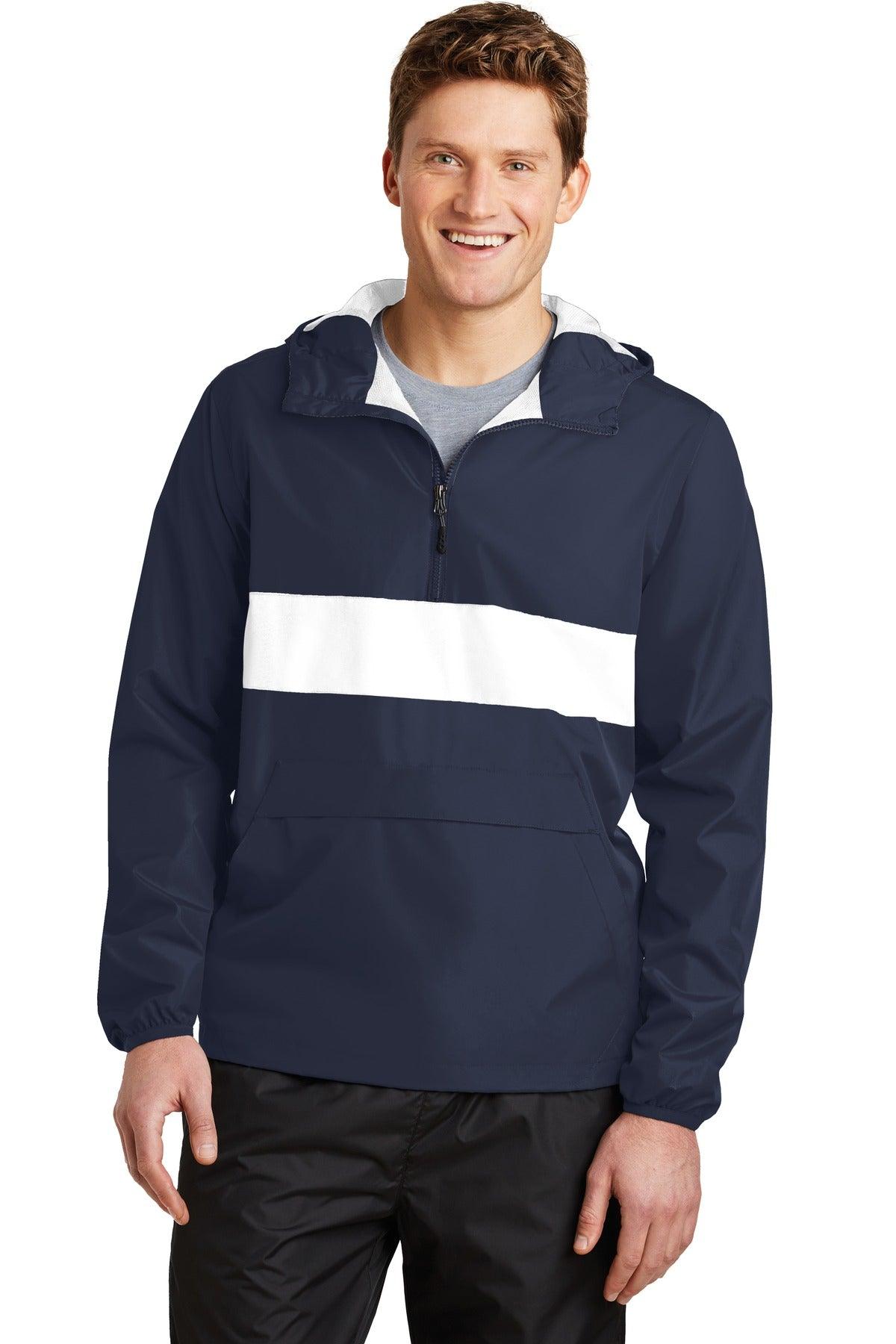 Sport-Tek Zipped Pocket Anorak. JST65 - Dresses Max