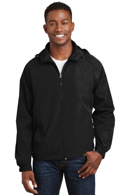 Sport-Tek Hooded Raglan Jacket. JST73 - Dresses Max
