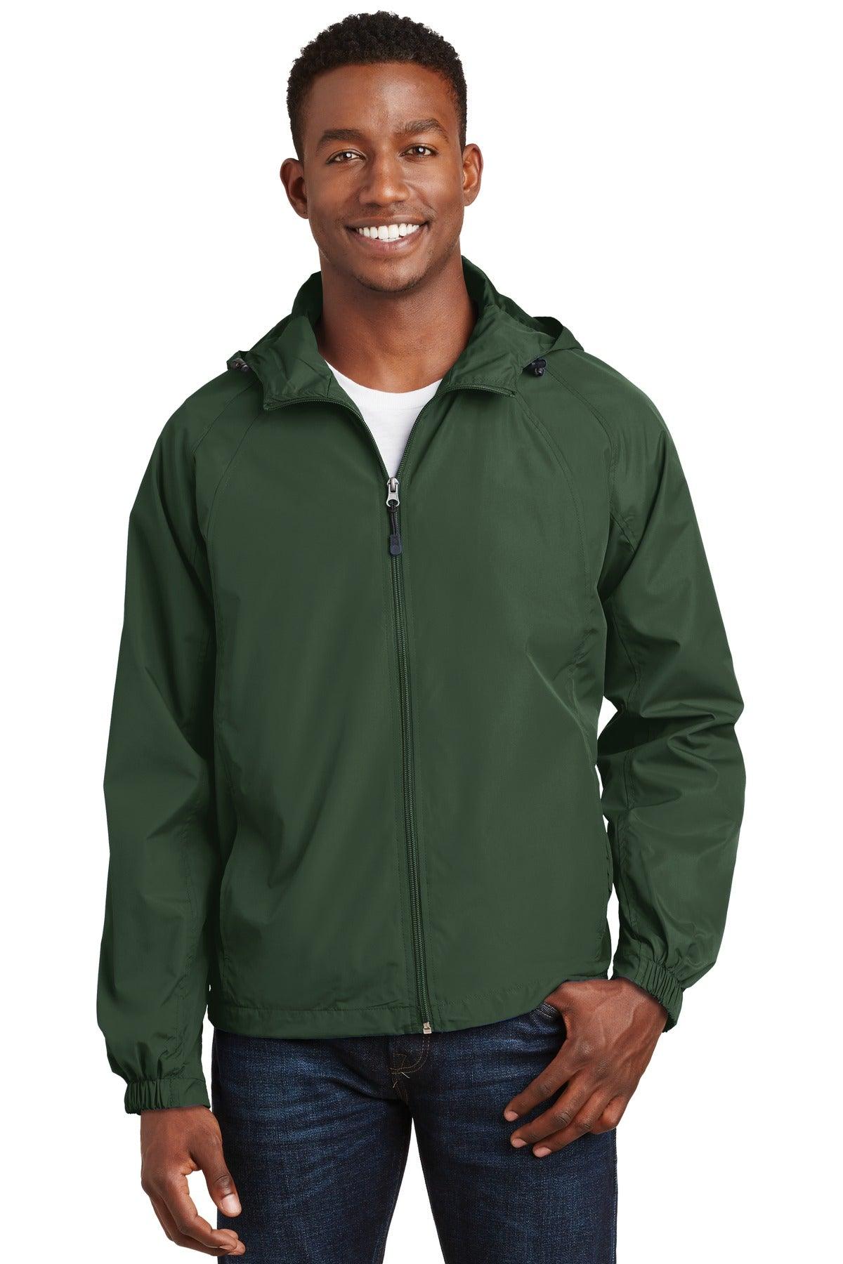 Sport-Tek Hooded Raglan Jacket. JST73 - Dresses Max