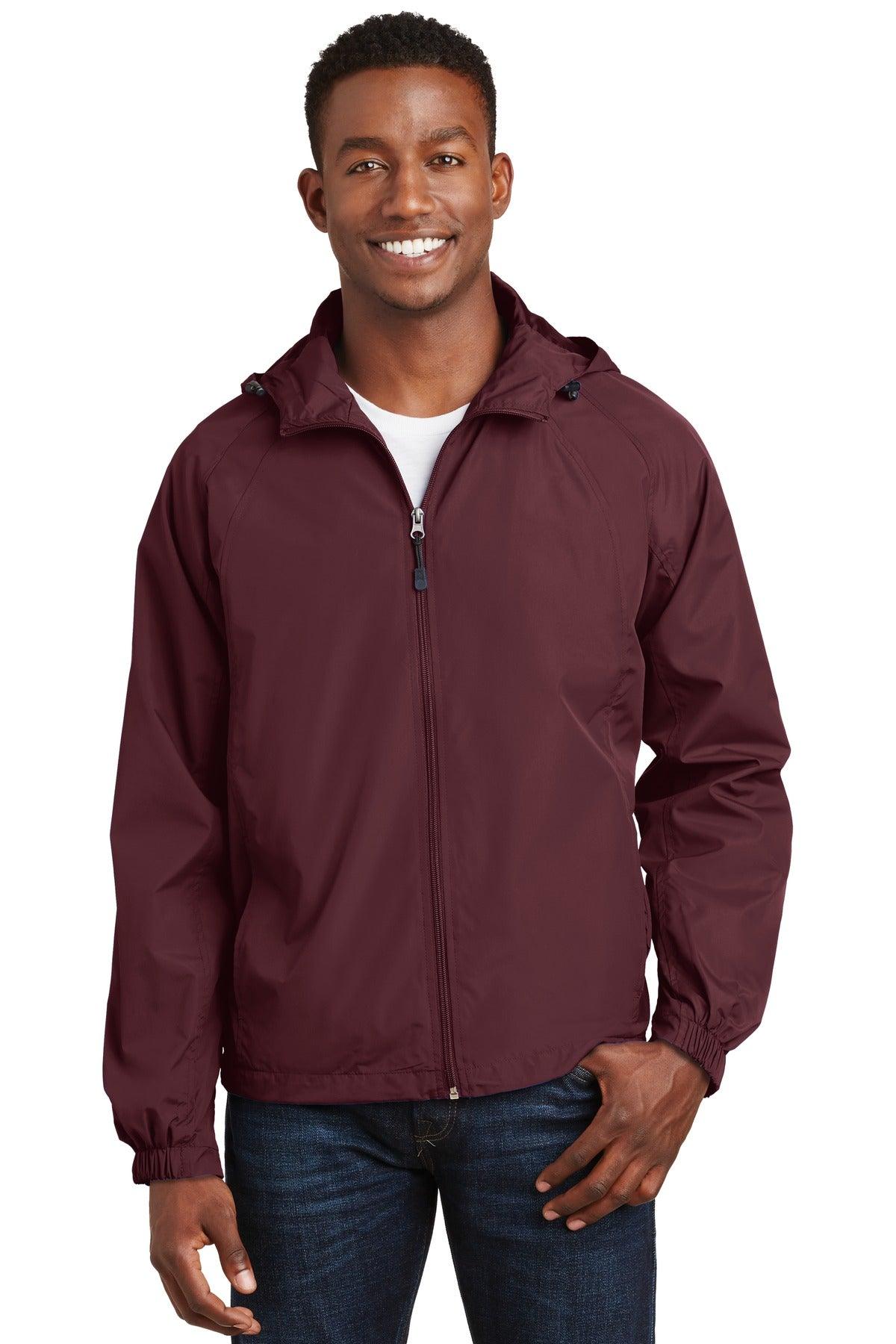 Sport-Tek Hooded Raglan Jacket. JST73 - Dresses Max