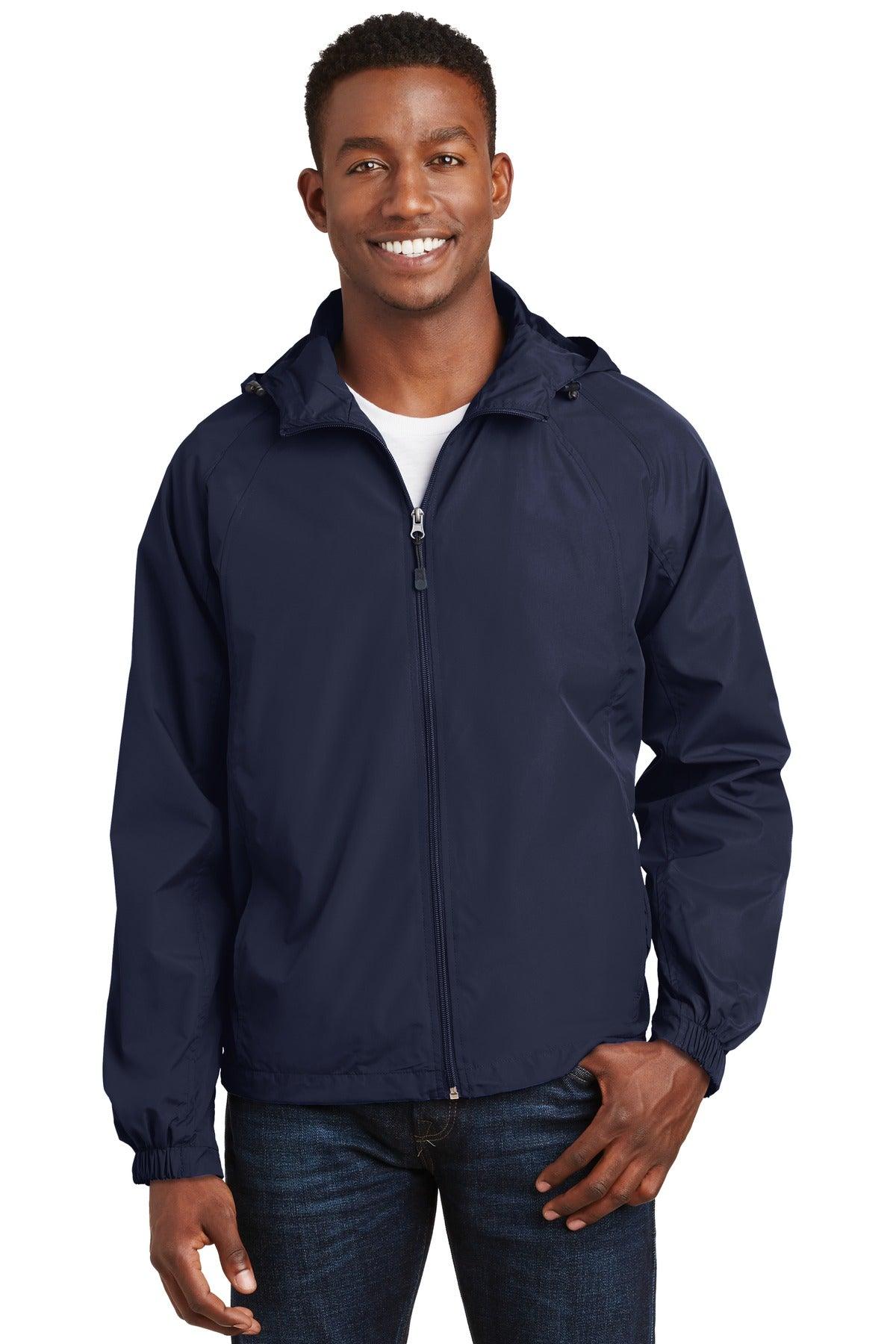 Sport-Tek Hooded Raglan Jacket. JST73 - Dresses Max