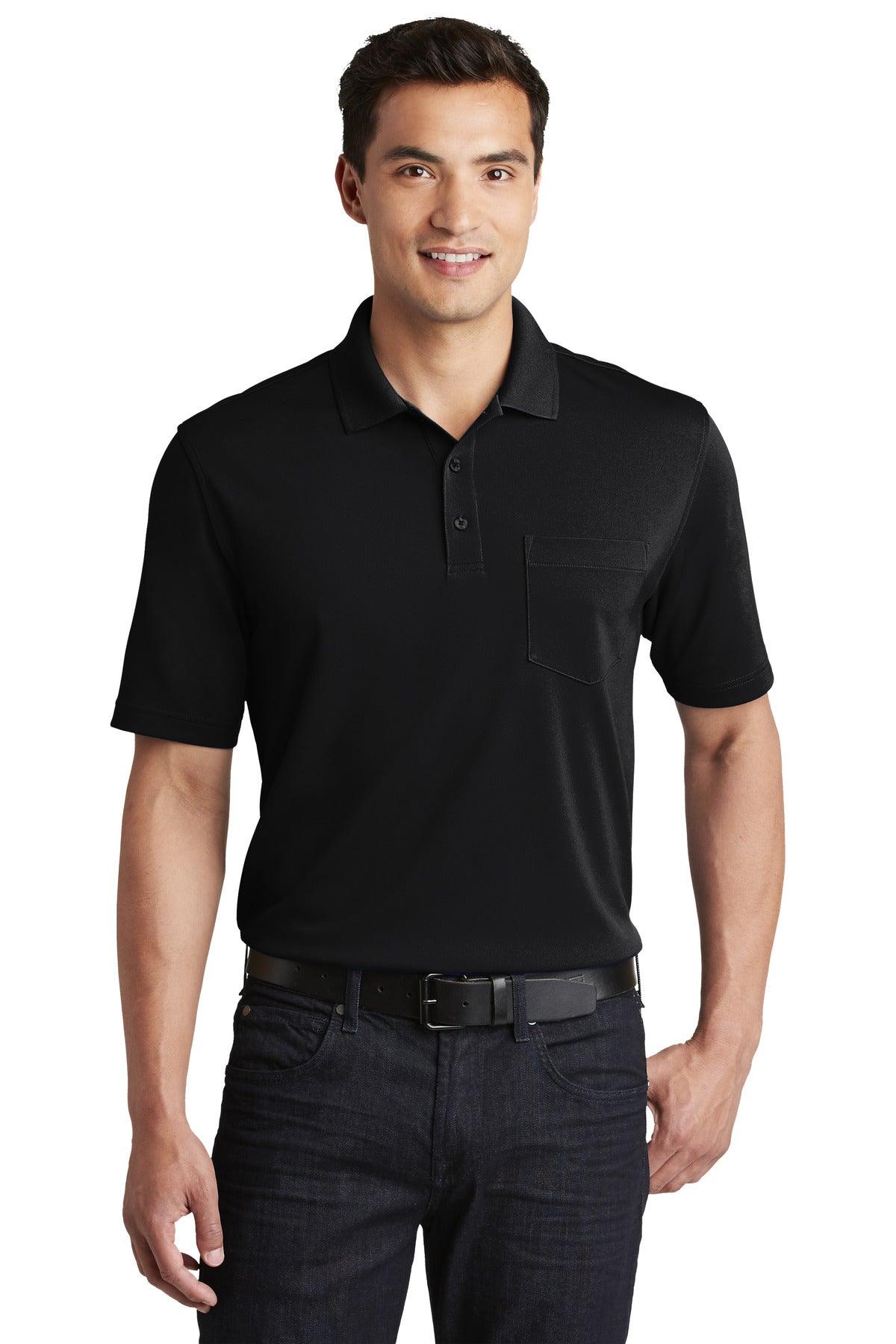 Port Authority Dry Zone UV Micro-Mesh Pocket Polo. K110P - Dresses Max