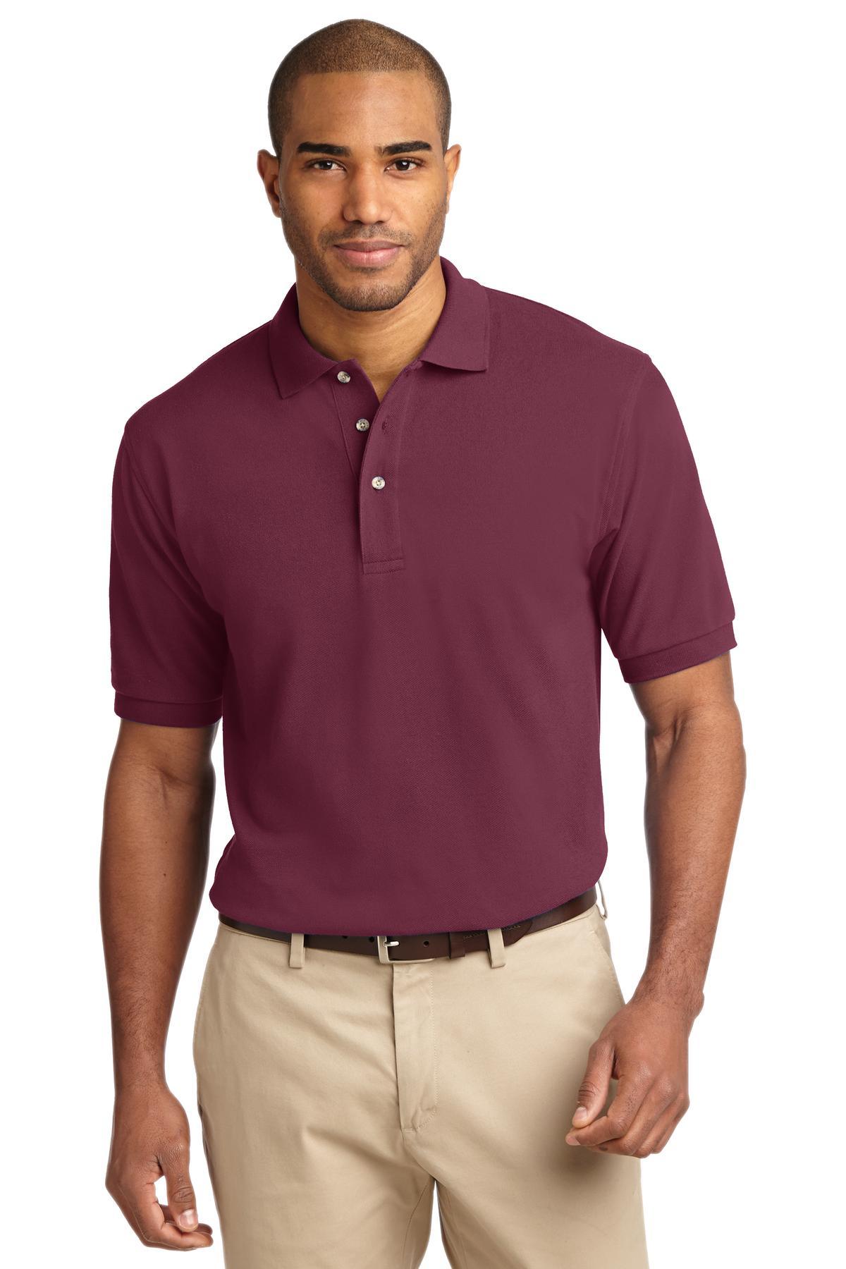 Port Authority Heavyweight Cotton Pique Polo. K420 - Dresses Max