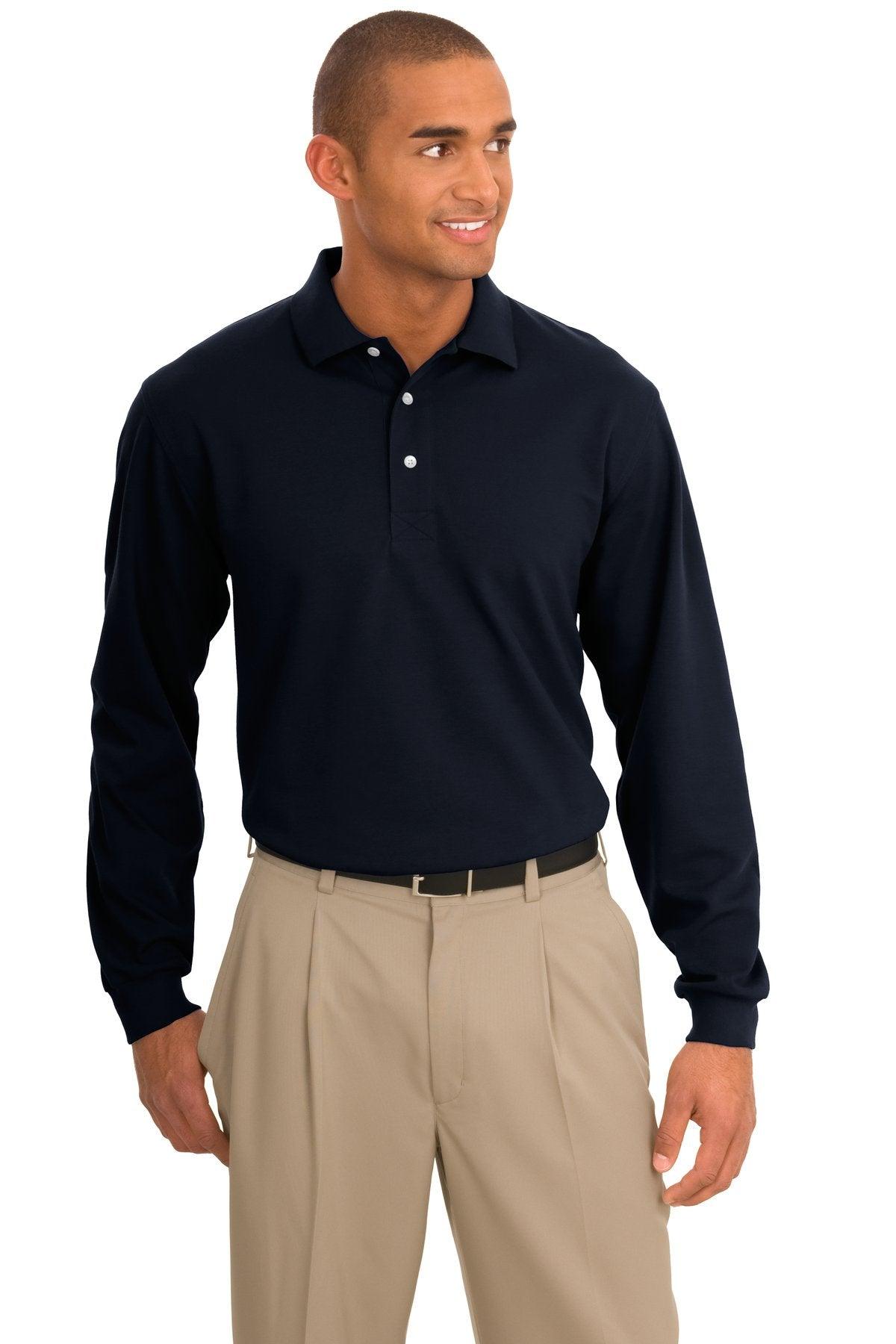 Port Authority Rapid Dry Long Sleeve Polo. K455LS - Dresses Max