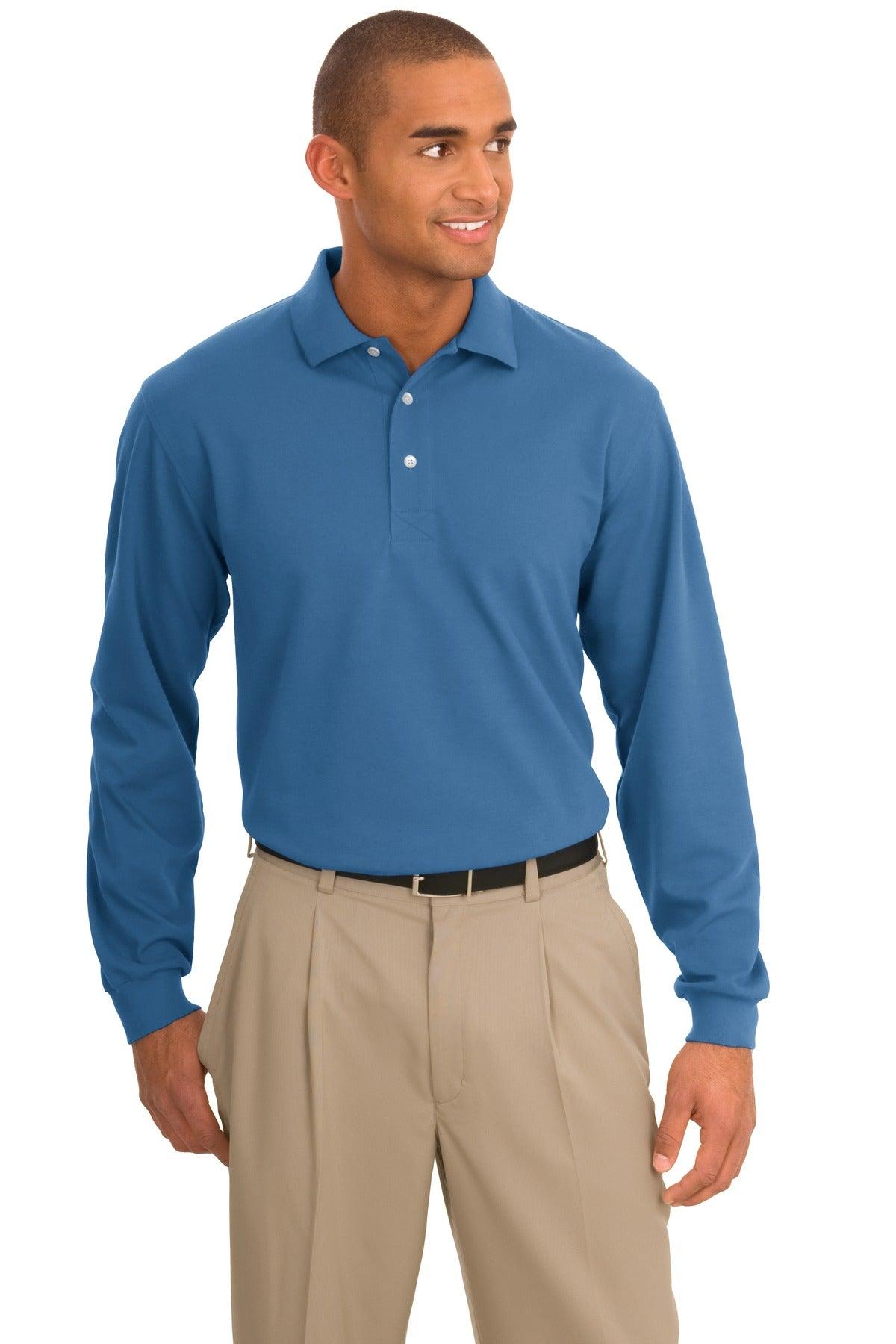 Port Authority Rapid Dry Long Sleeve Polo. K455LS - Dresses Max