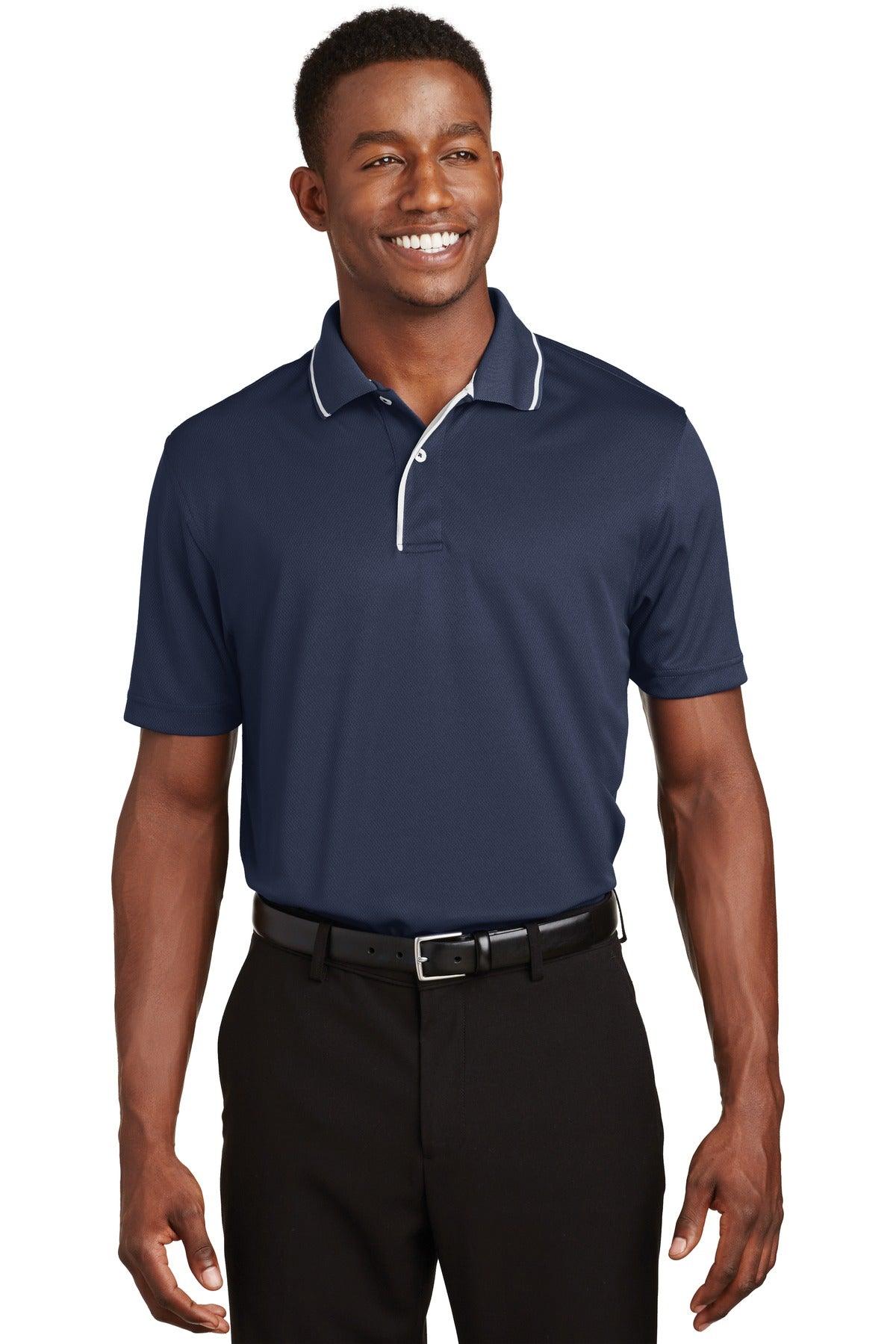 Sport-Tek Dri-Mesh Polo with Tipped Collar and Piping. K467 - Dresses Max