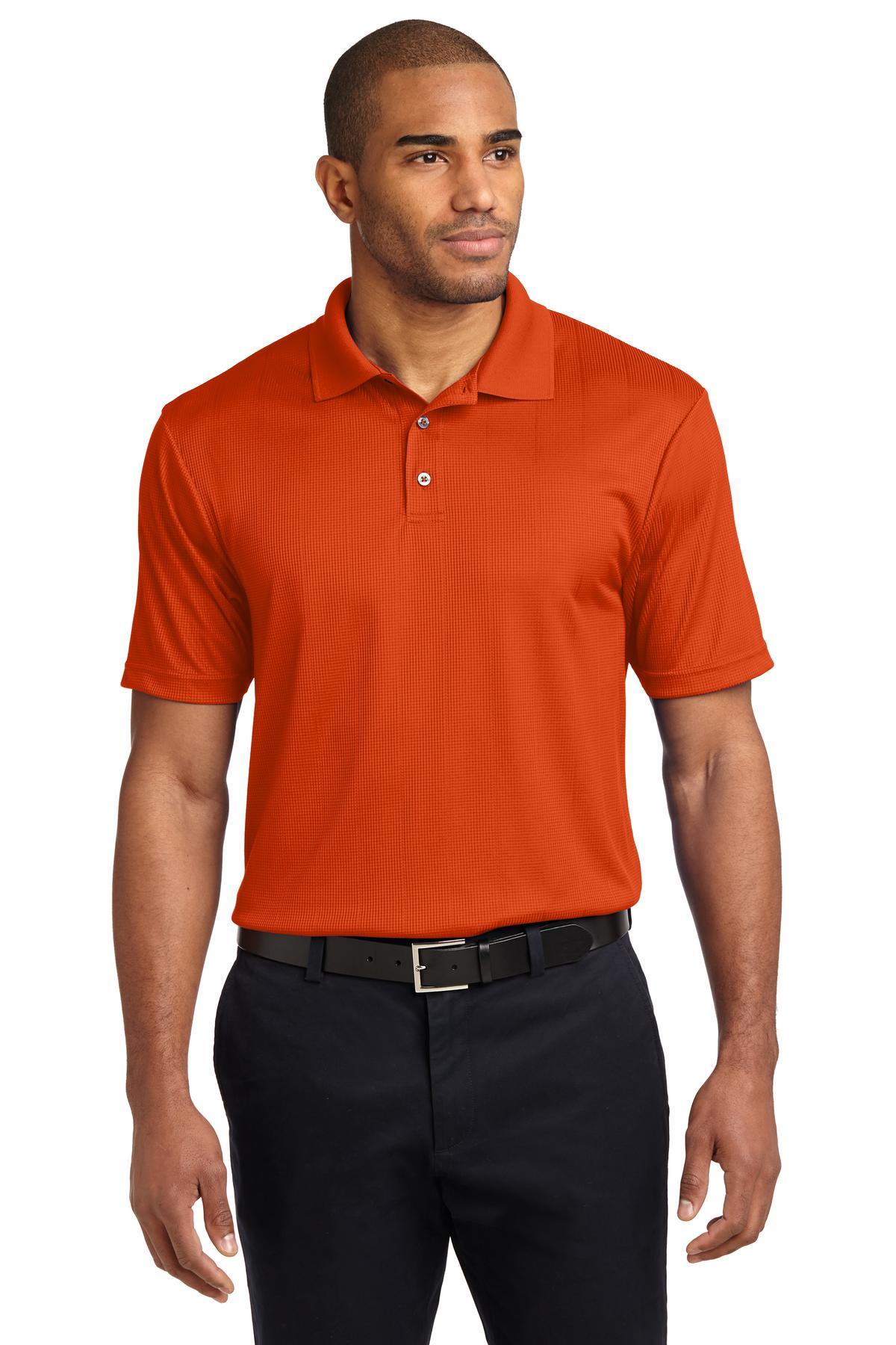 Port Authority Performance Fine Jacquard Polo. K528 - Dresses Max