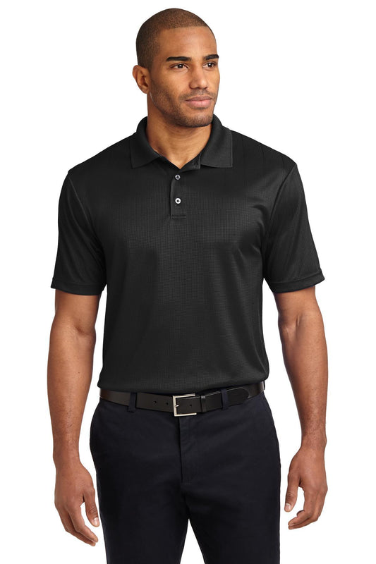 Port Authority Performance Fine Jacquard Polo. K528 - Dresses Max
