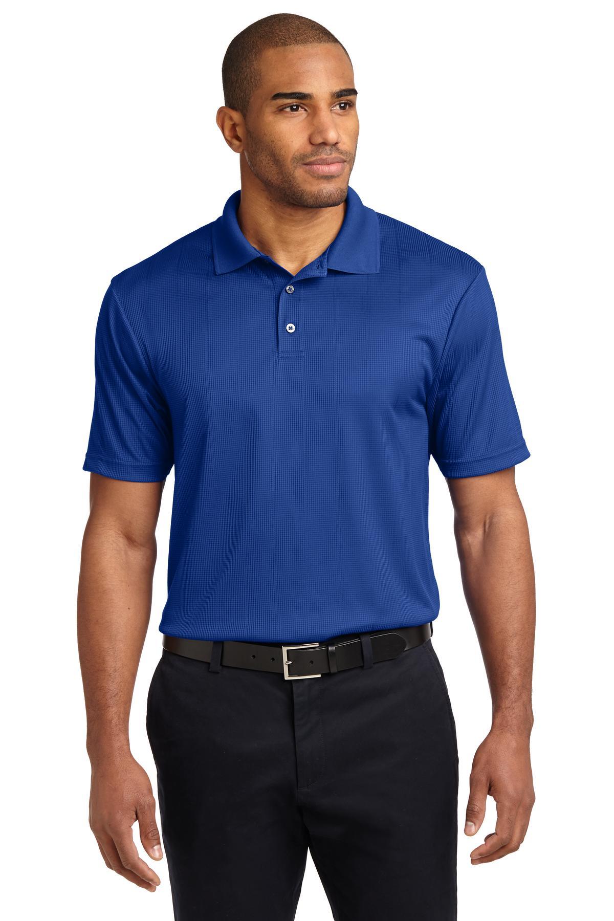 Port Authority Performance Fine Jacquard Polo. K528 - Dresses Max