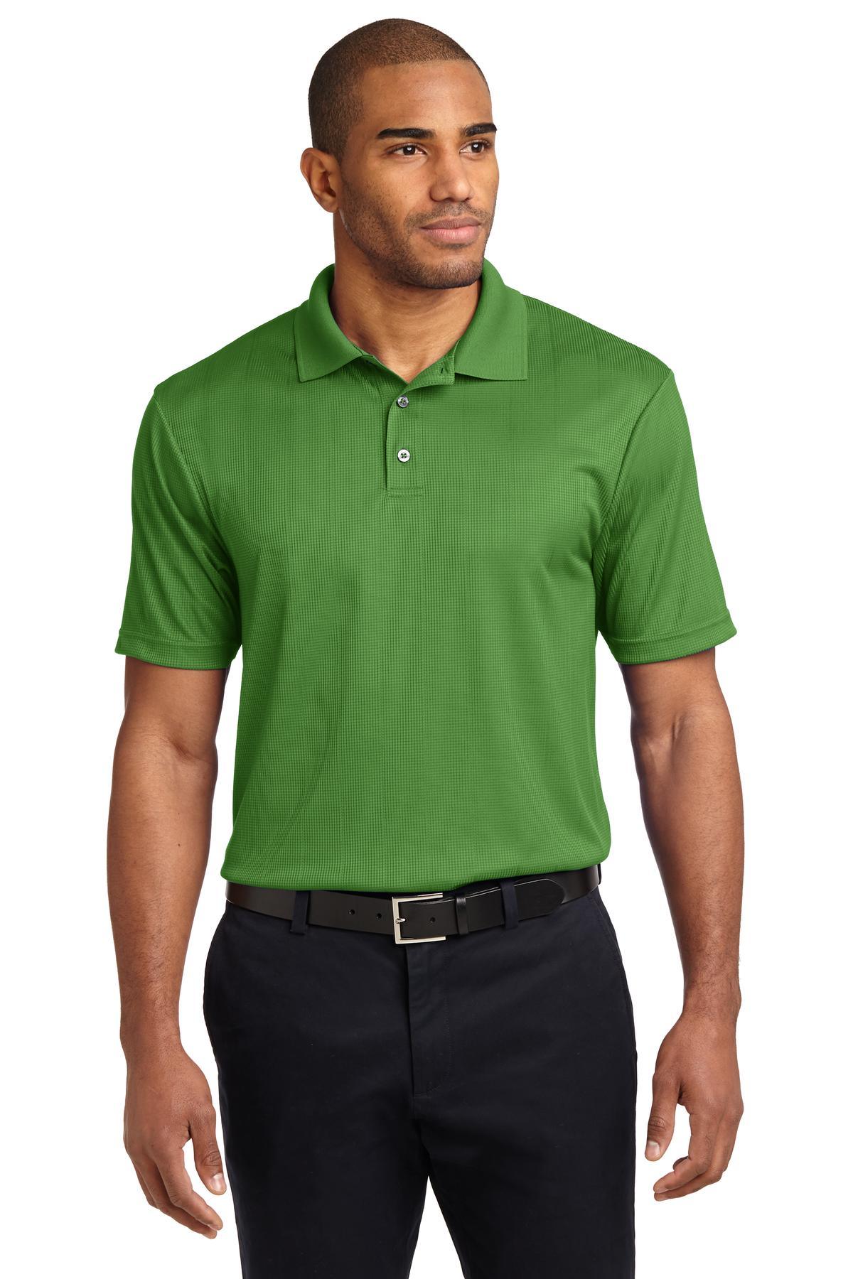 Port Authority Performance Fine Jacquard Polo. K528 - Dresses Max