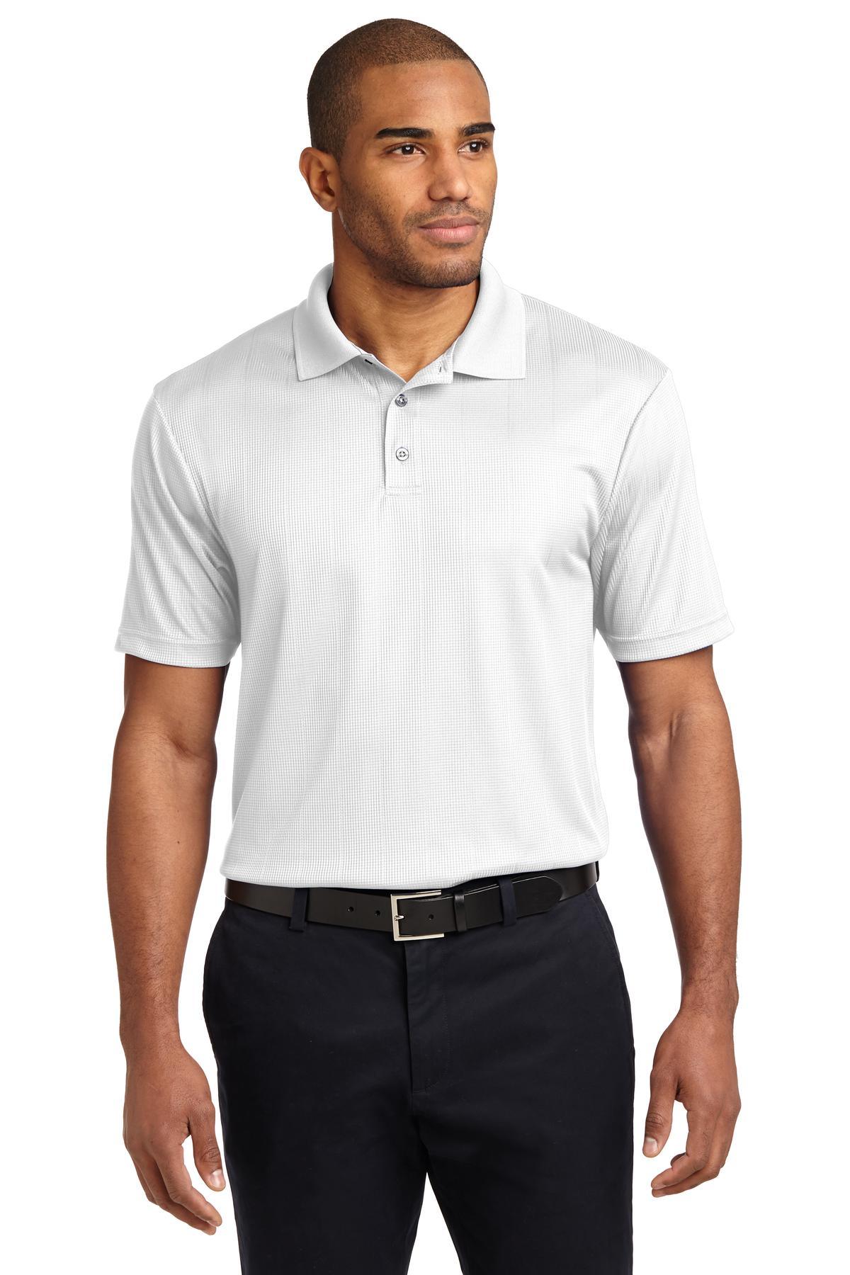 Port Authority Performance Fine Jacquard Polo. K528 - Dresses Max